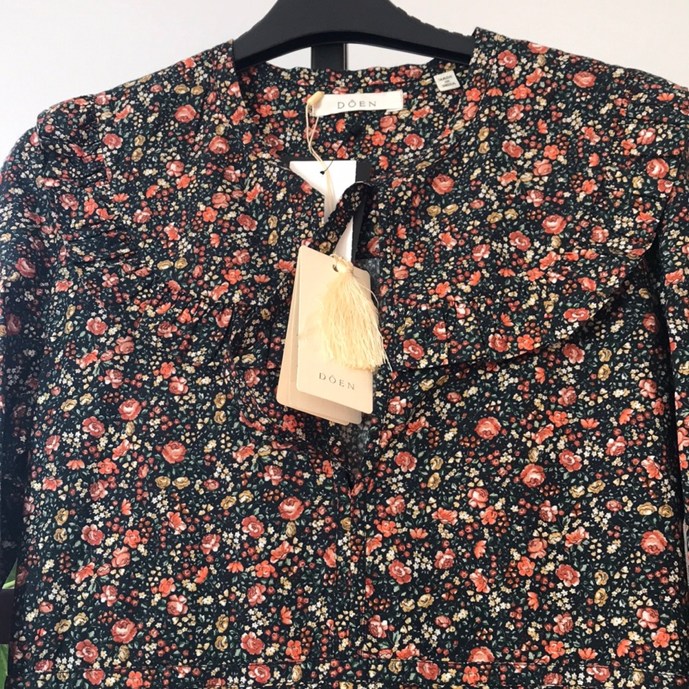SOLD! DOEN Honey Floral Dress - Picture 5 of 5